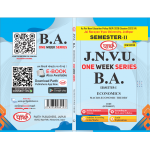 BA SEMESTER-2 MACRO-ECONOMICS (Q-ANSWER) One week series -JNVU JODHPUR