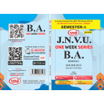 BA SEMESTER-2 SOCIETY IN INDIA (Q-ANSWER) One week series -JNVU JODHPUR
