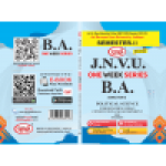 BA SEMESTER-2 INDIAN CONSTITUTION & UNDERSTANDING OF GOVERNANCE (Q-ANSWER) One week series -JNVU JODHPUR