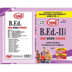 BED-10 SEMESTER-2 -UNDERSTIANDING DISCIPLINES & SUBJECT- RAJASTHAN UNIVERSITY