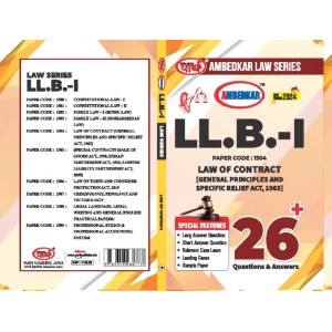 CODE 1504-. LAW OF CONTRACT [GENERAL PRINCIPLES OF CONTRACT AND SPECIFIC RELIEF ACT, 1963] (QUESTION-ANSWER SERIES)