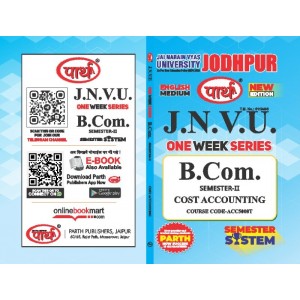 B.COM 2nd SEMESTER ONE WEEK-COST ACCOUNTING-JNVU