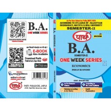 BA SEMESTER-2 - INDIAN ECONOMY - (Q & A) One week series (ENGLISH MEDIUM)