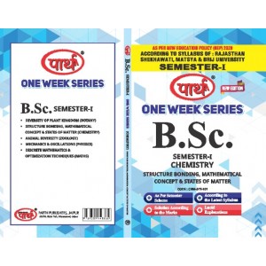BSC 1ST SEMESTER - STRUCTURE BONDING, MATHEMATICAL CONCEPT & STATES OF MATTER (Question-Answer) CHEMISTRY One Week Series