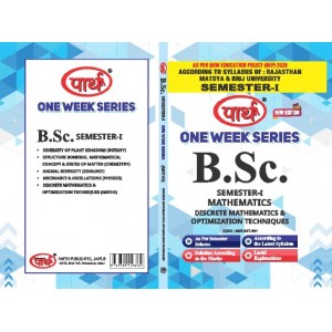 BSC 1ST SEMESTER - DISCRETE MATHEMATICS & OPTIMIZATION TECNIQUES (Question-Answer) MATHS One Week Series