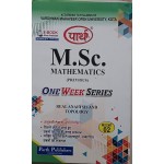 M.Sc. Previous Mathematics - MSCMT-02 - Real Analysis and Topology (English Medium) -VMOU