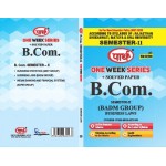 B,COM 2ND SEM RU- BUSINESS LAWS (QUESTION-ANSWER SERIES)ENGLISH MEDIUM