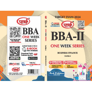 BBA-II Paper-4 Business Finance One week series 