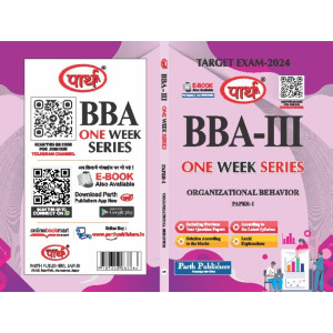 BBA-III Paper-1 Organizational Behavior  One week series 