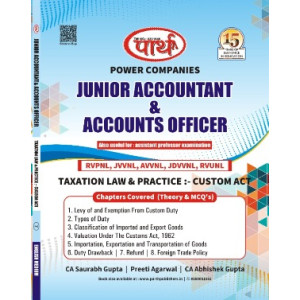 Junior Accountant-Electricity Department-Taxation Laws & Practice (CUSTOM)