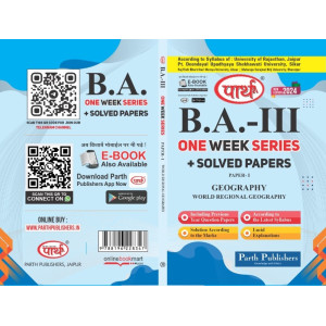 BA-PART-3 Geography -World Regional Geography Paper - I (Q&A) One Week Series- Rajasthan University