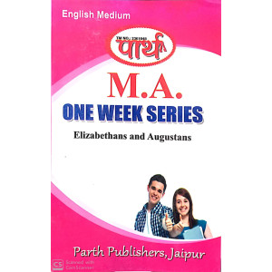 MA English Literature - Elizabethans and Augustans (Third Paper) (Q & A) One week series (ENGLISH MEDIUM) 
