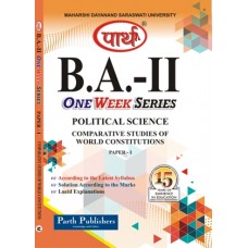 BA-PART-2 Political Science - Comparative Studies Of World Constitutions (Q&A) One Week Series- MDS University